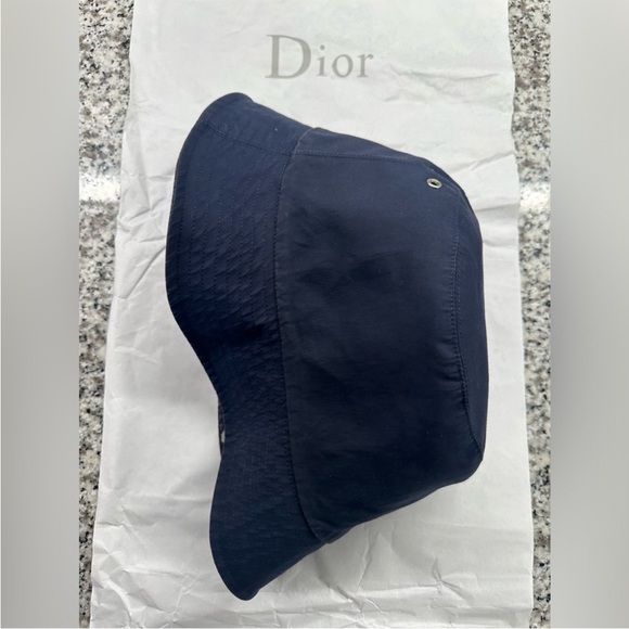 Dior Black and Grey Bucket Hat